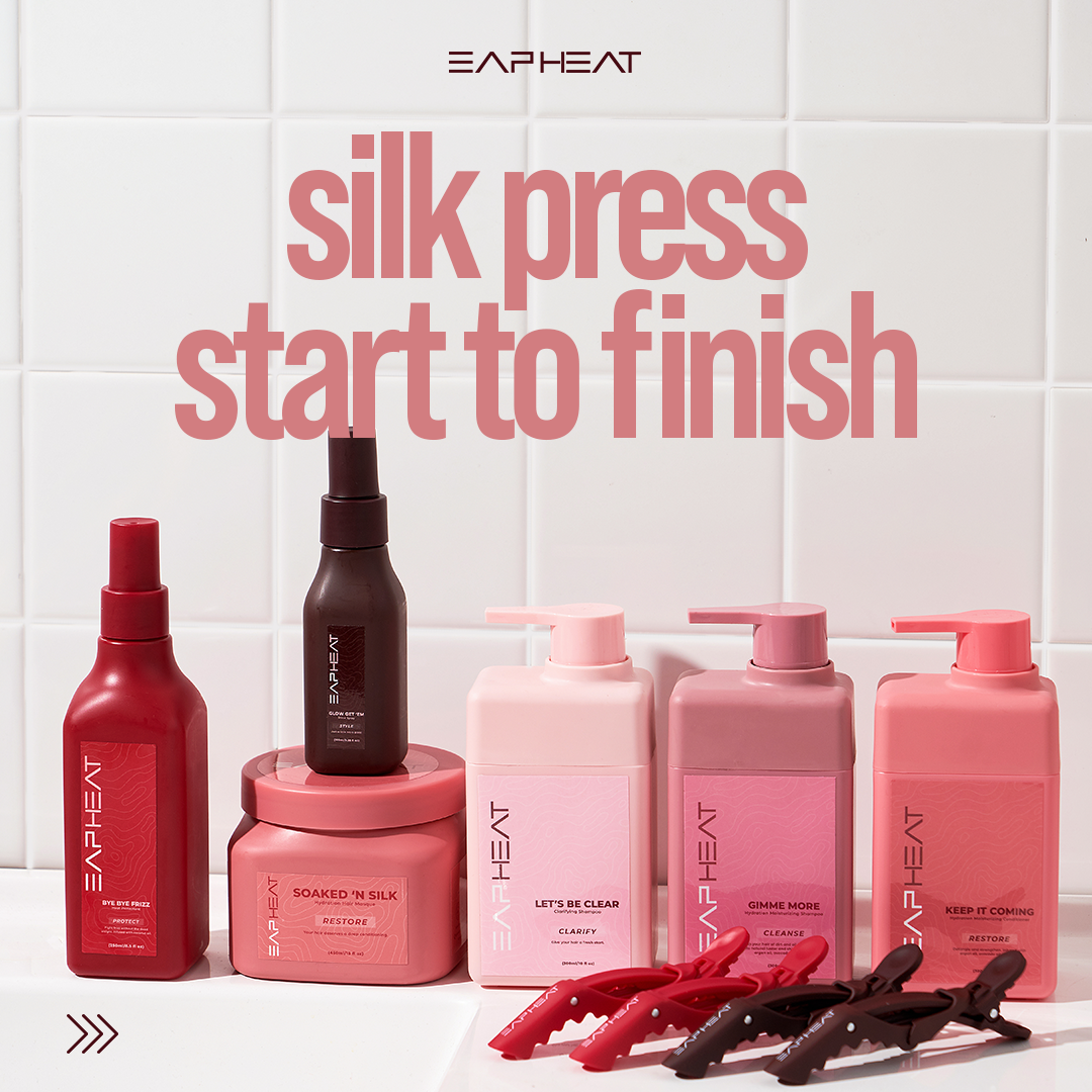 Silk Press Start to Finish