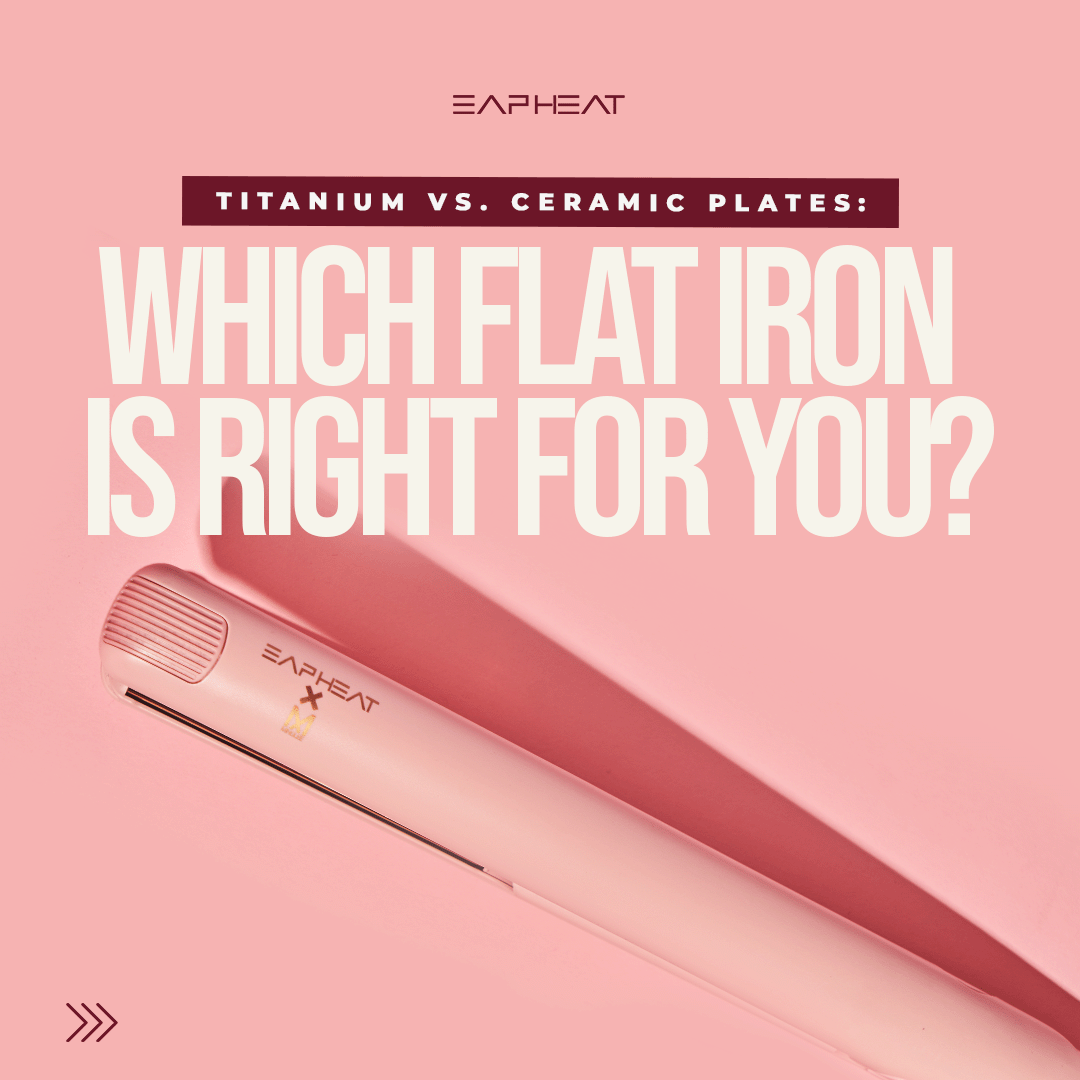 Titanium vs. Ceramic Plates Which Flat Iron is Right for You?