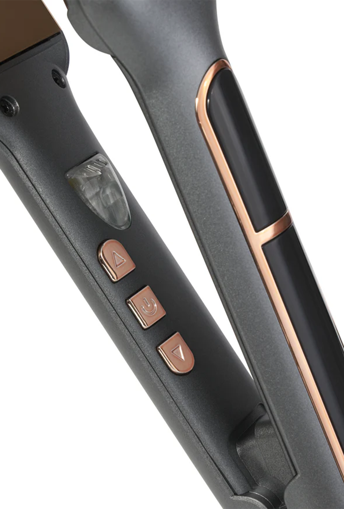 Ming x EAP 1 ¾" Graphite & Rose Gold Titanium Flat Iron