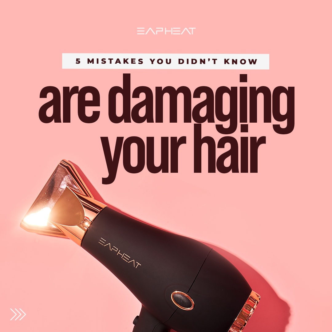 5 Mistakes You Didn’t Know Are Damaging Your Hair