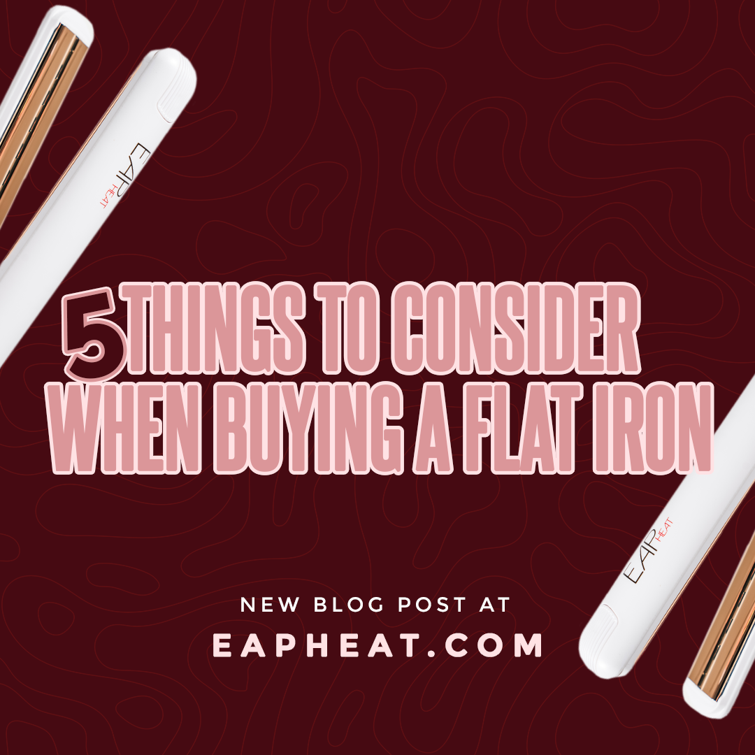 5 Things to Consider when Buying a Flat Iron