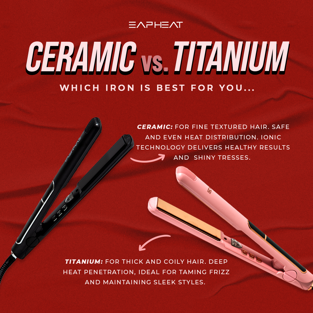 Choosing Between Ceramic and Titanium Straightening Irons