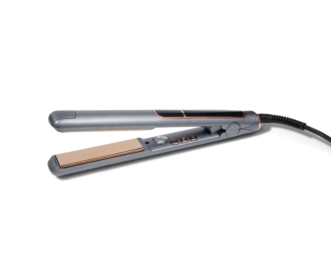 1" Graphite & Rose Gold Titanium Flat Iron